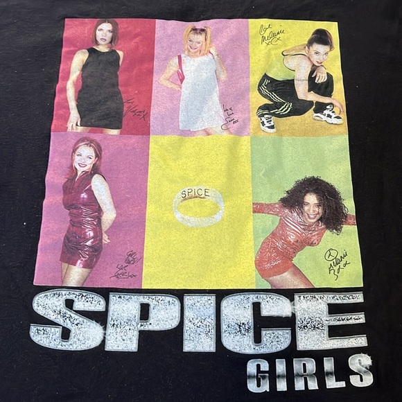 Spice Girls graphic T-shirt size S/M - Picture 2 of 6